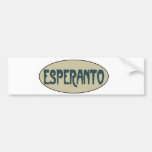 Esperanto Bumper Sticker