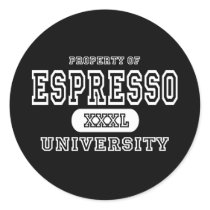 Espresso  University Dark stickers