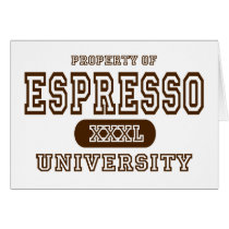 Espresso University cards