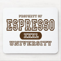 Espresso University mousepads