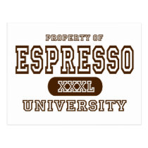Espresso University postcards