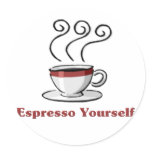 Espresso Yourself stickers