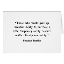 Essential Liberty Greeting Cards