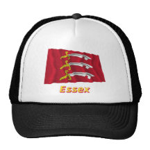 Essex Waving Flag with Name Hats