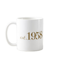 Est 1958 mugs