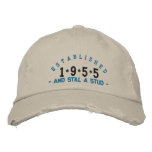 Established 1955 Stud Embroidery Hat embroidered hats