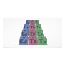 Estate-Es-Ta-Te-Einsteinium-Tantalum-Tellurium.png Photo Card