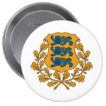 Estonia Coat of Arms Buttons