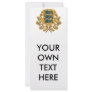 Estonia Coat of Arms Custom Rack Card