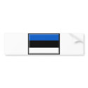 Estonia Flag bumper stickers