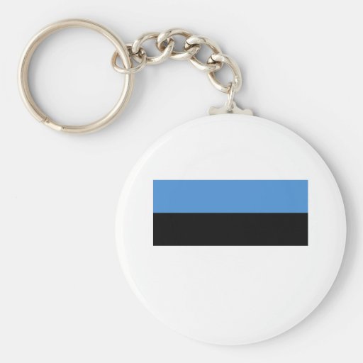 Estonia flag keychain