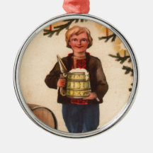 Estonian Man with Beer Christmas Tree Ornament