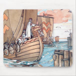 Estonian Viking Boat Mouse Pad mousepads