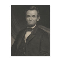 Etching Portrait of Abraham Lincoln Postcards