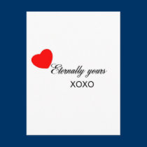 Eternally Yours postcards