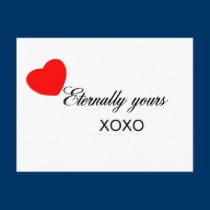 Eternally Yours postcards