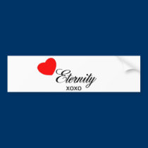 Eternity bumper stickers