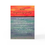 Eternity... Deepest Sympathy Card