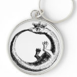 ETERNITY SERPENT VINTAGE PRINT keychains