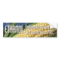 Ethanol Bumper Sticker