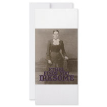 Ethel finds you irksome