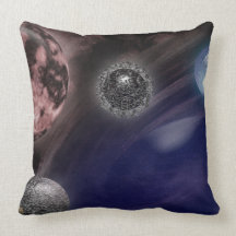 Ethereal Mirror - The Otherside Throw Pillows