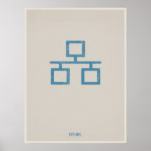 Ethernet minimalistic poster