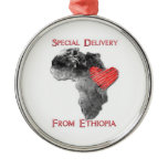 Ethiopia Adoption Ornament