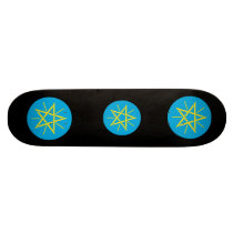 Ethiopia Coat of Arms Skate Deck