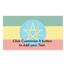 Ethiopia, Estonia flag Business Card Templates
