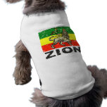 Ethiopia Flag Circa 1840 Rastafari Doggie Shirt