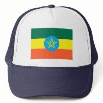 Ethiopia Flag Trucker Hat