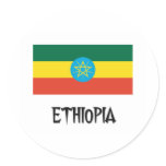 Ethiopia Flag Sticker