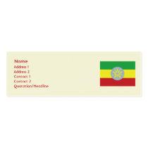 Ethiopia - Skinny business cards