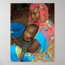 Ethiopian Mother and Child poster