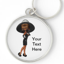 Ethnic Princess Diva Keychain