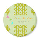 Ethnic Template Save The Date Magnet Template