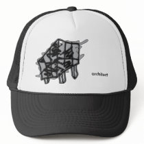 Ethos structure logo, architect's hat