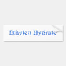 ethylen hydrate alcohol auto sticker