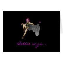 ettie says..." Gamer Birthday card