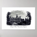 Ettington Park, Warwickshire England posters