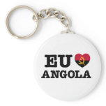 Eu Amo Angola keychains