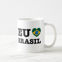 Eu Amo Brasil Coffee Mug