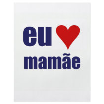 eu amo mamae flyer
