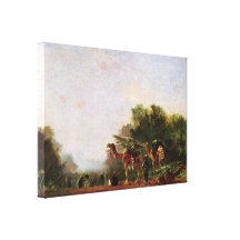 Eugene Fromentin - Arabs Gallery Wrapped Canvas