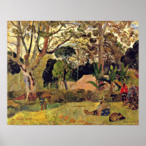 Eugene H Paul Gauguin - The big tree Posters