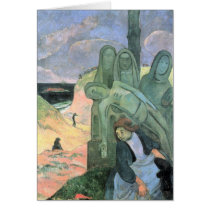 Eugène Henri Paul Gauguin - Green Christ