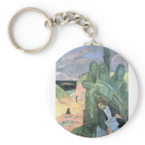 Eugène Henri Paul Gauguin - Green Christ