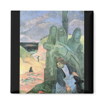 Eugène Henri Paul Gauguin - Green Christ