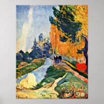 Eugene Henri Paul Gauguin - Les Alyscamps Posters